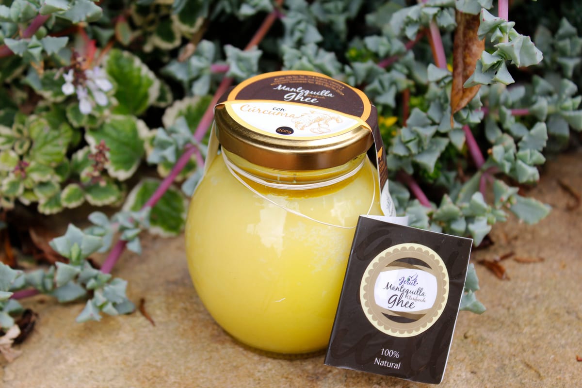 Mantequilla Ghee con Cúrcuma